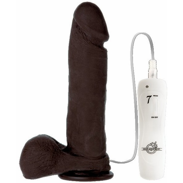 The-Realistic-Cock-ULTRASKYN-Vibrating-8in-Black