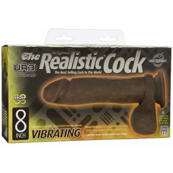 The-Realistic-Cock-ULTRASKYN-Vibrating-8in-Black