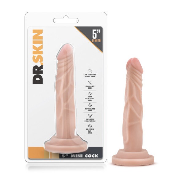 Dr-Skin-5-Mini-Cock-Vanilla-inch-