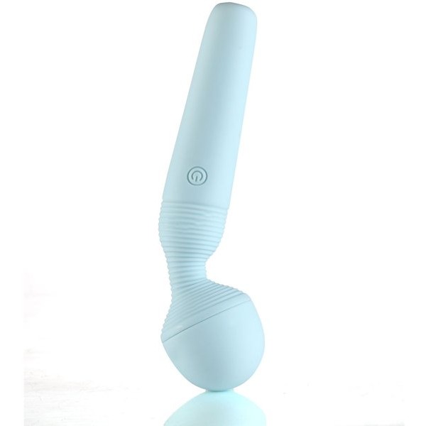 ARIA BENDABLE VIBRATING WAND TEAL RECHARGEABLE