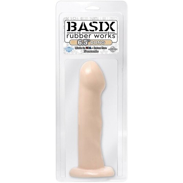Basix-Rubber-Works-6-5in-Flesh-Dong-W-Suction-Cup
