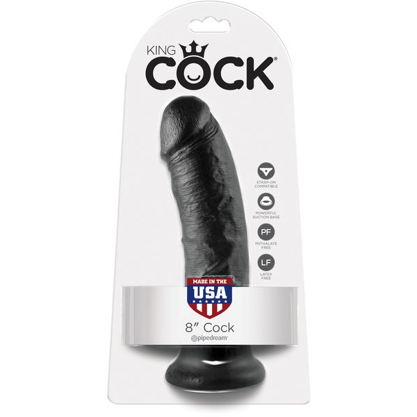 King-Cock-8in-Cock-Black