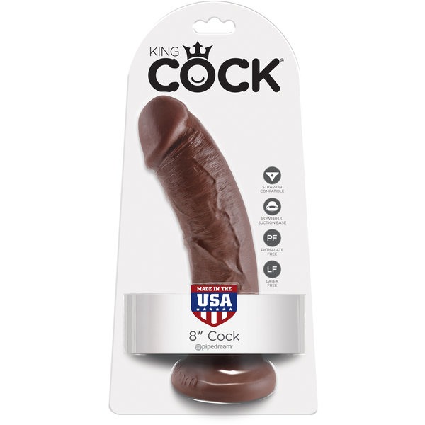 King-Cock-8in-Cock-Brown
