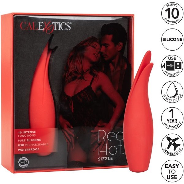 RED HOT SIZZLE CLITORAL MASSAGER