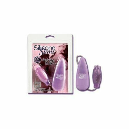 Silicone-Slims-Nubby-bullet-Purple
