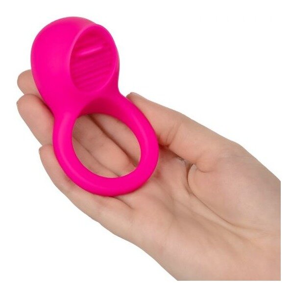 SILICONE RECHARGEABLE TEASING TONGUE ENHANCER