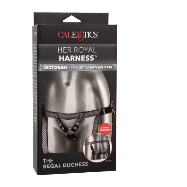 HER ROYAL HARNESS THE REGAL DUCHESS PEWTER