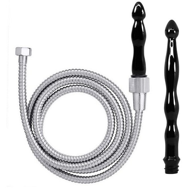 Cloud-9-Fresh-Deluxe-Anal-Enema-Premium-Shower-Kit-W-2-Tips-and-6-Ft-Stainless-Steel