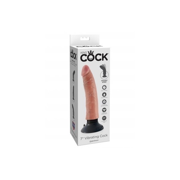 King-Cock-7in-Cock-Flesh-Vibrating